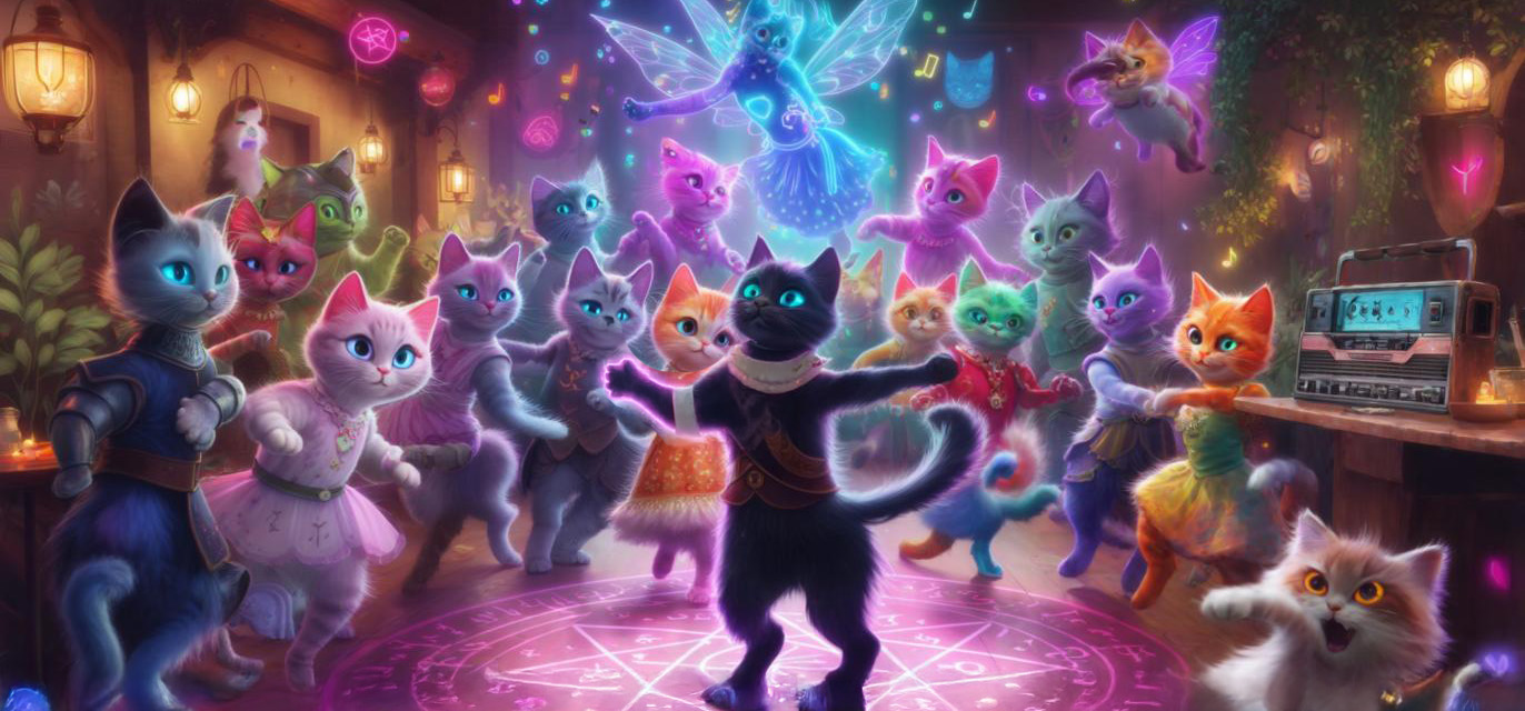 dansende katten